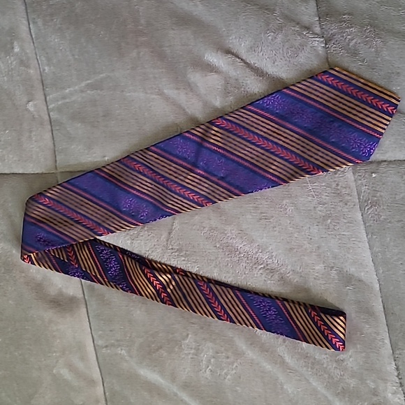 Duchamp men's silk tie - Picture 1 of 4